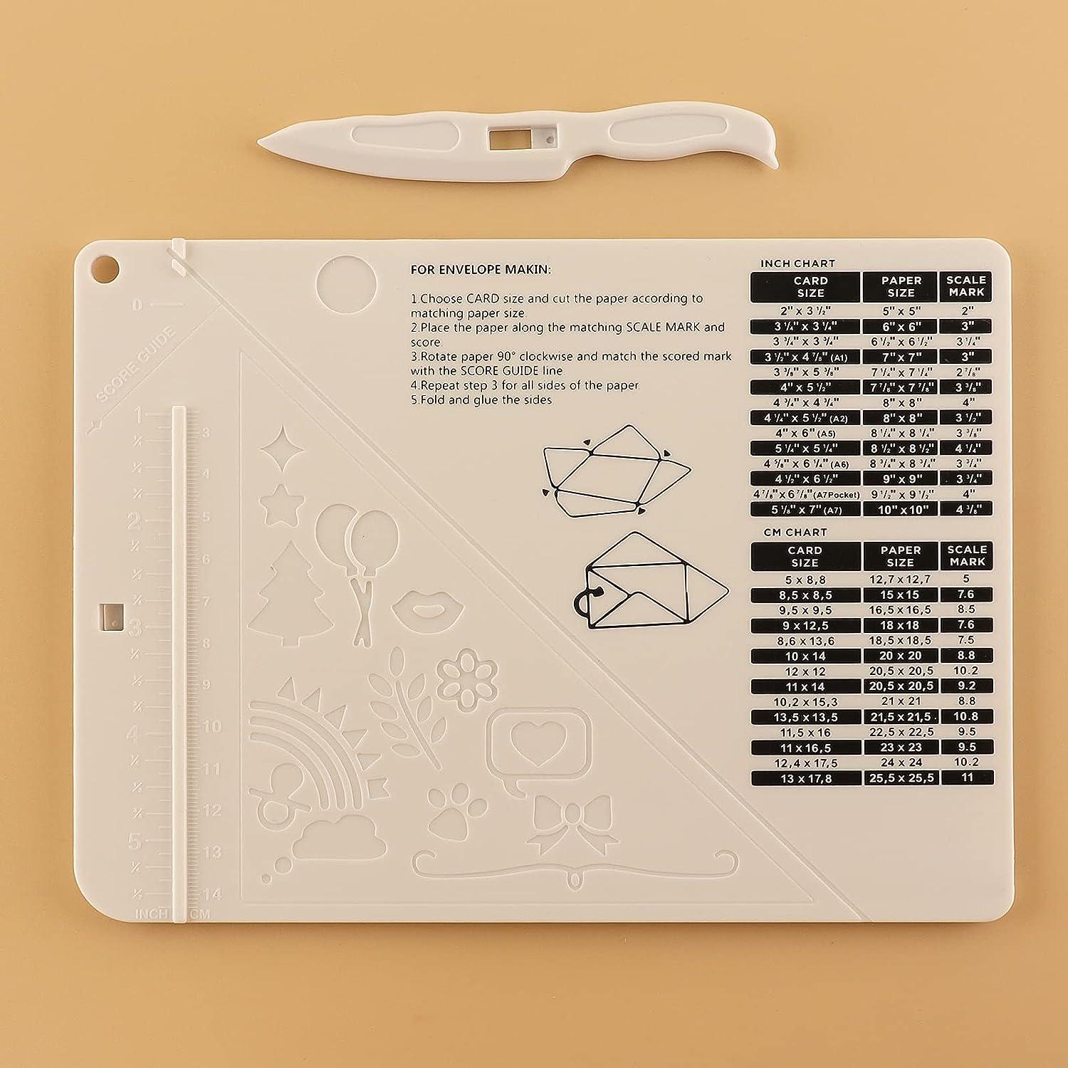 CYFUN DESIGN Mini Score Board Multi-Purpose Scoring Board Envelope