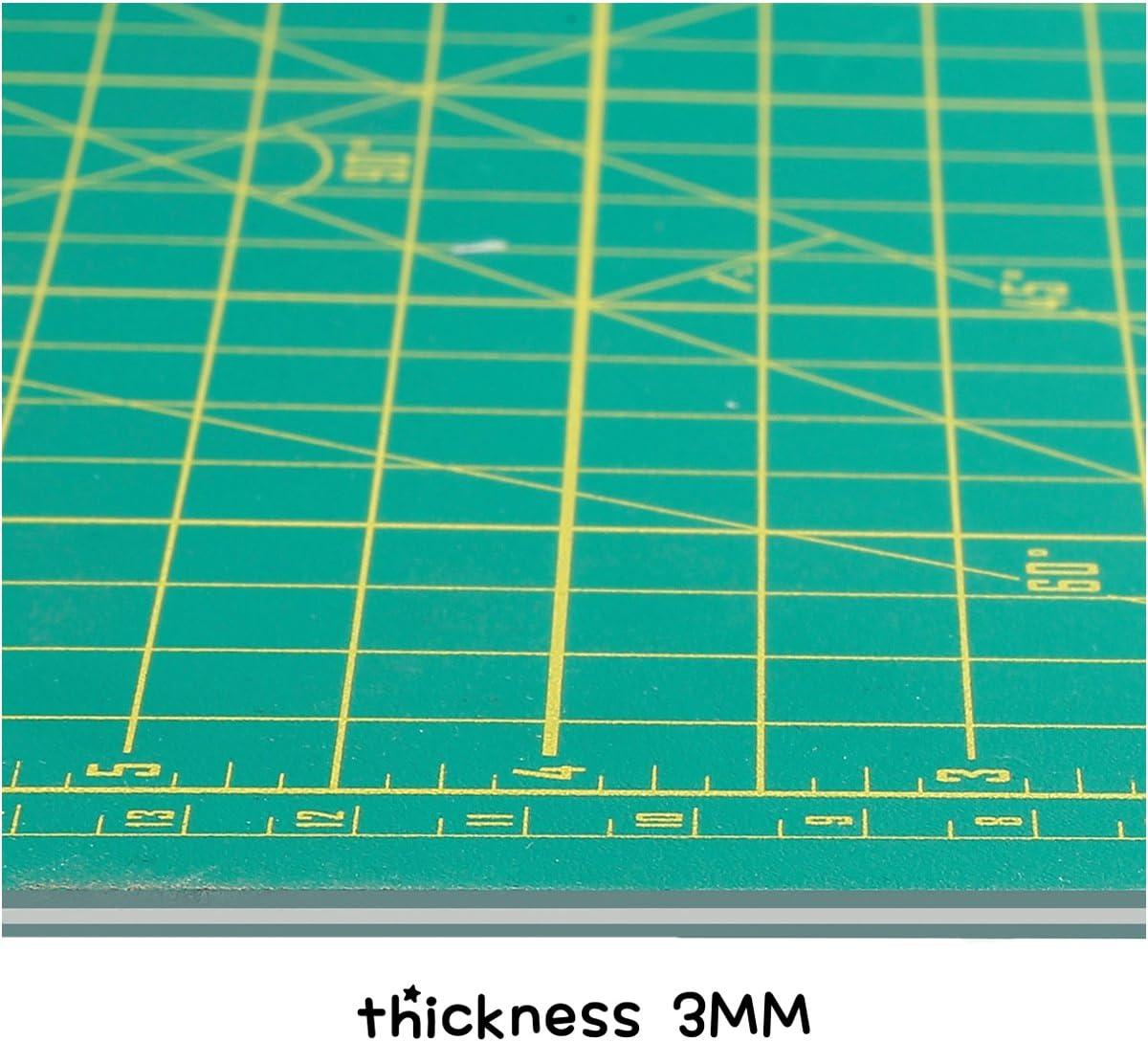 ZERRO Cutting Mat,Self Healing Rotary Mat Professional DoubleSided