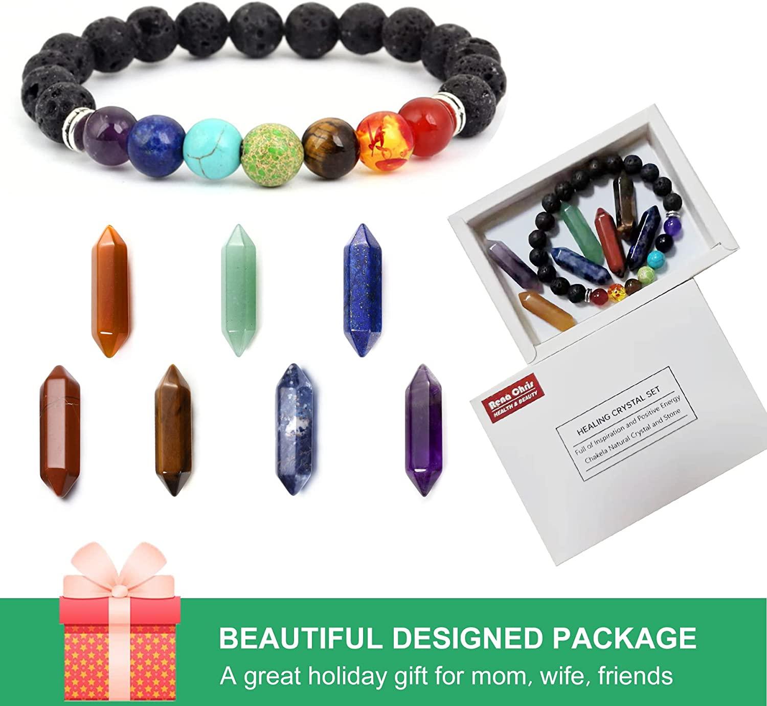 Healing Crystal Bracelets, Healing Bracelet, Chakra Crystals