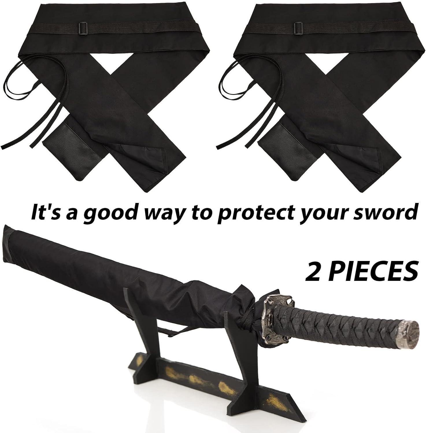Sword Bag Sword Carry Case Back Strap Waistband For Ninja