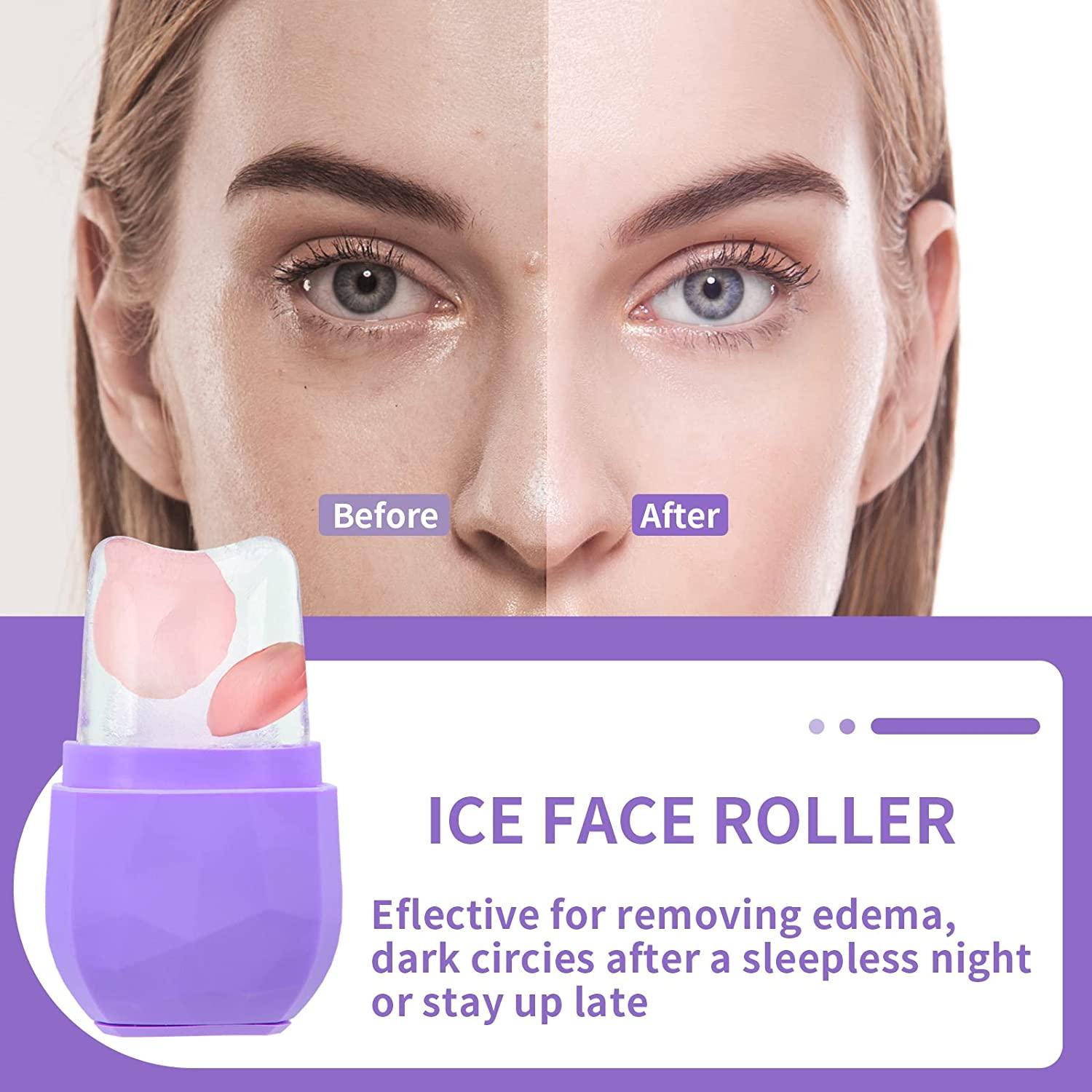 THBRO Ice Roller for Face and Eye, Facial Beauty Ice Roller Skin Care