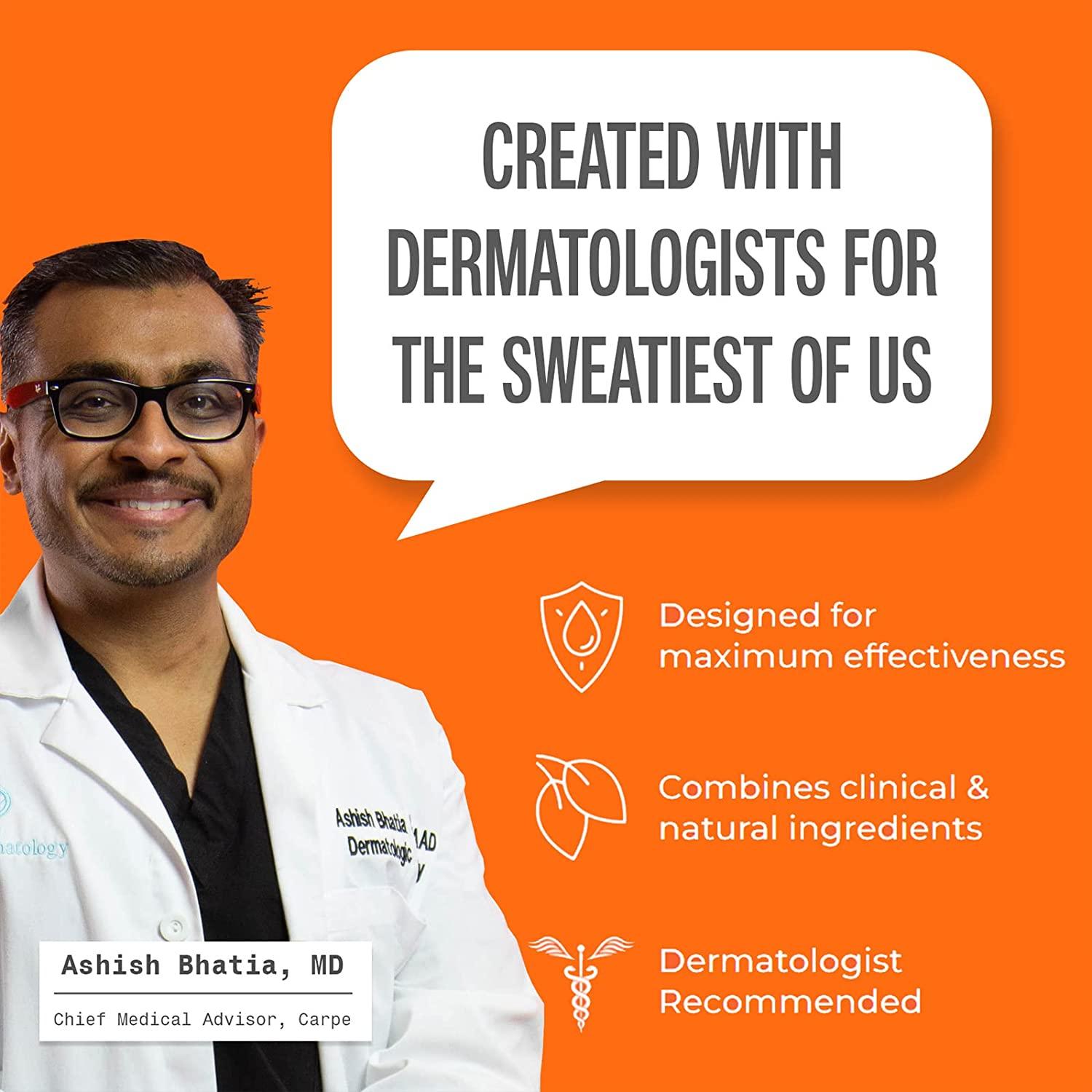 Carpe Antiperspirant Hand Lotion, A non