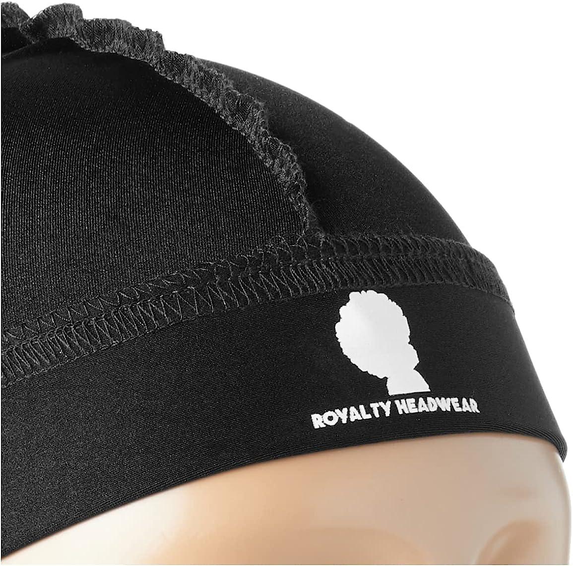  Royalty Headwear Premium Wave Cap, The Best Wave Cap for for  360, 540, and 720 Waves (Black) : Clothing, Shoes & Jewelry