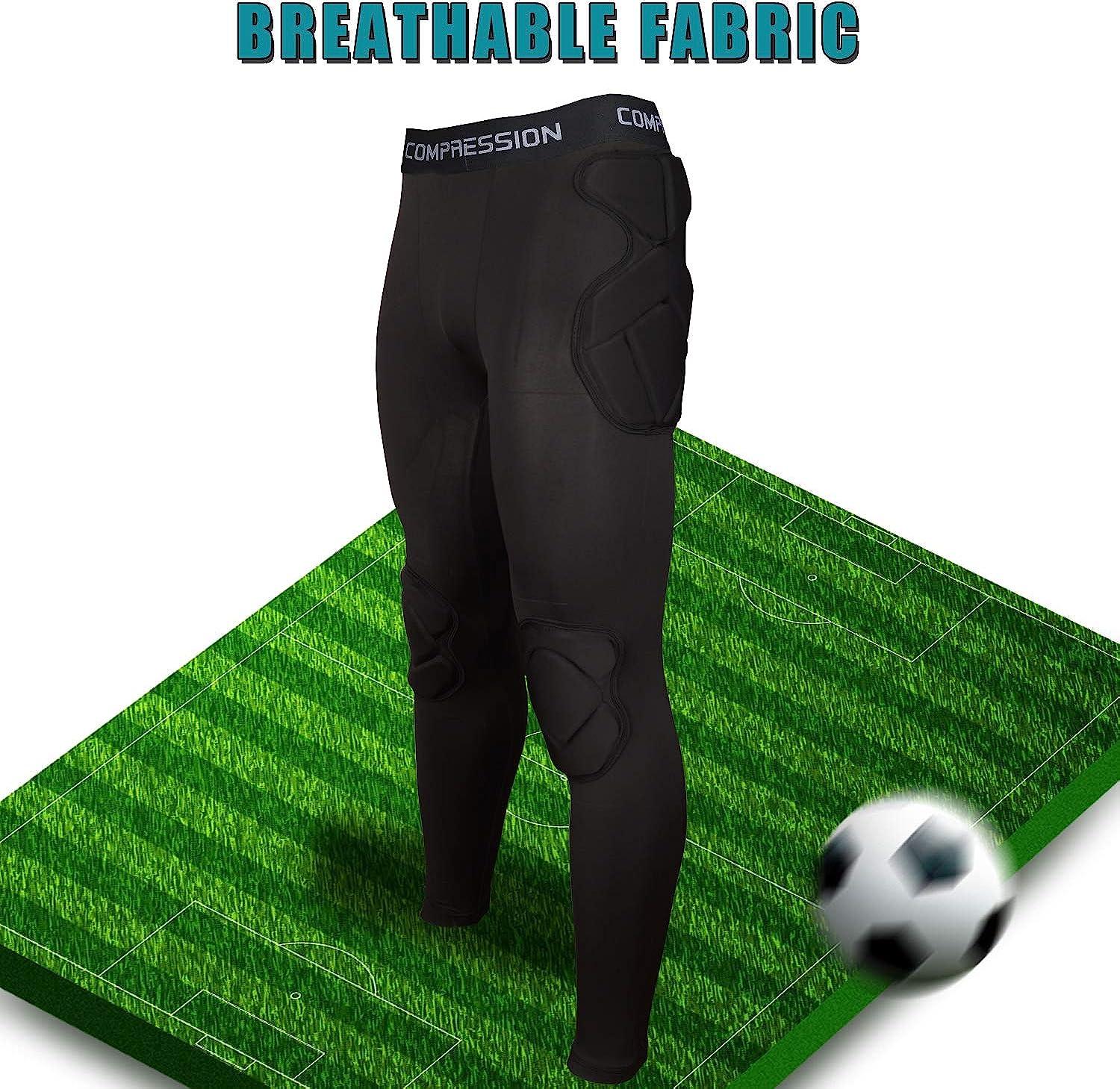 Mens Soccer Goalkeeper T-Shirt Pants Sponge Protector Suit Training Uniform Sets Mens Soccer Goalkeeper T-Shirt Pants Sponge Protector Suit Training Uniform Sets