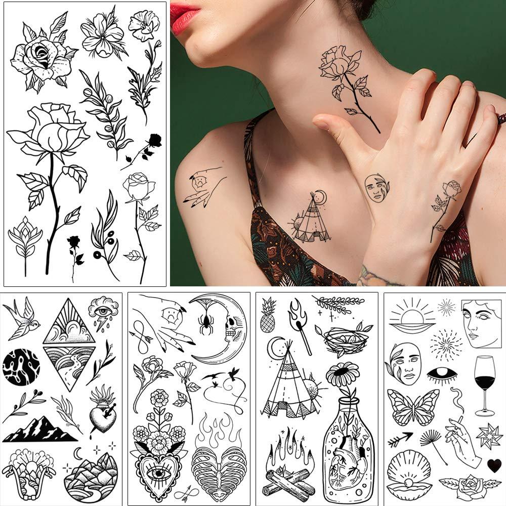 black-tiny-temporary-tattoos-20-sheets-hands-face-stickers-for-men