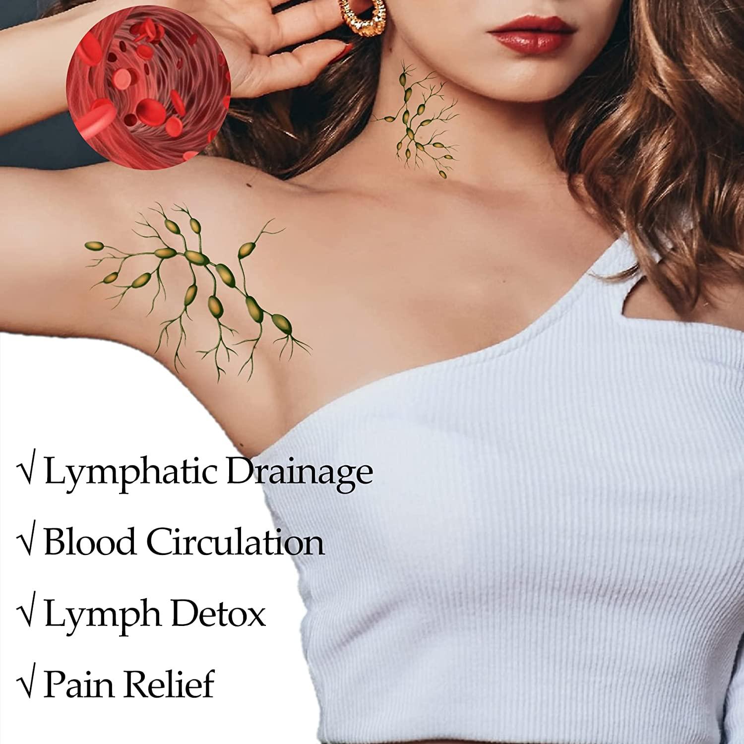 Feraco 2 PCS Lymphatic Drainage Therapeutic Ring for Women