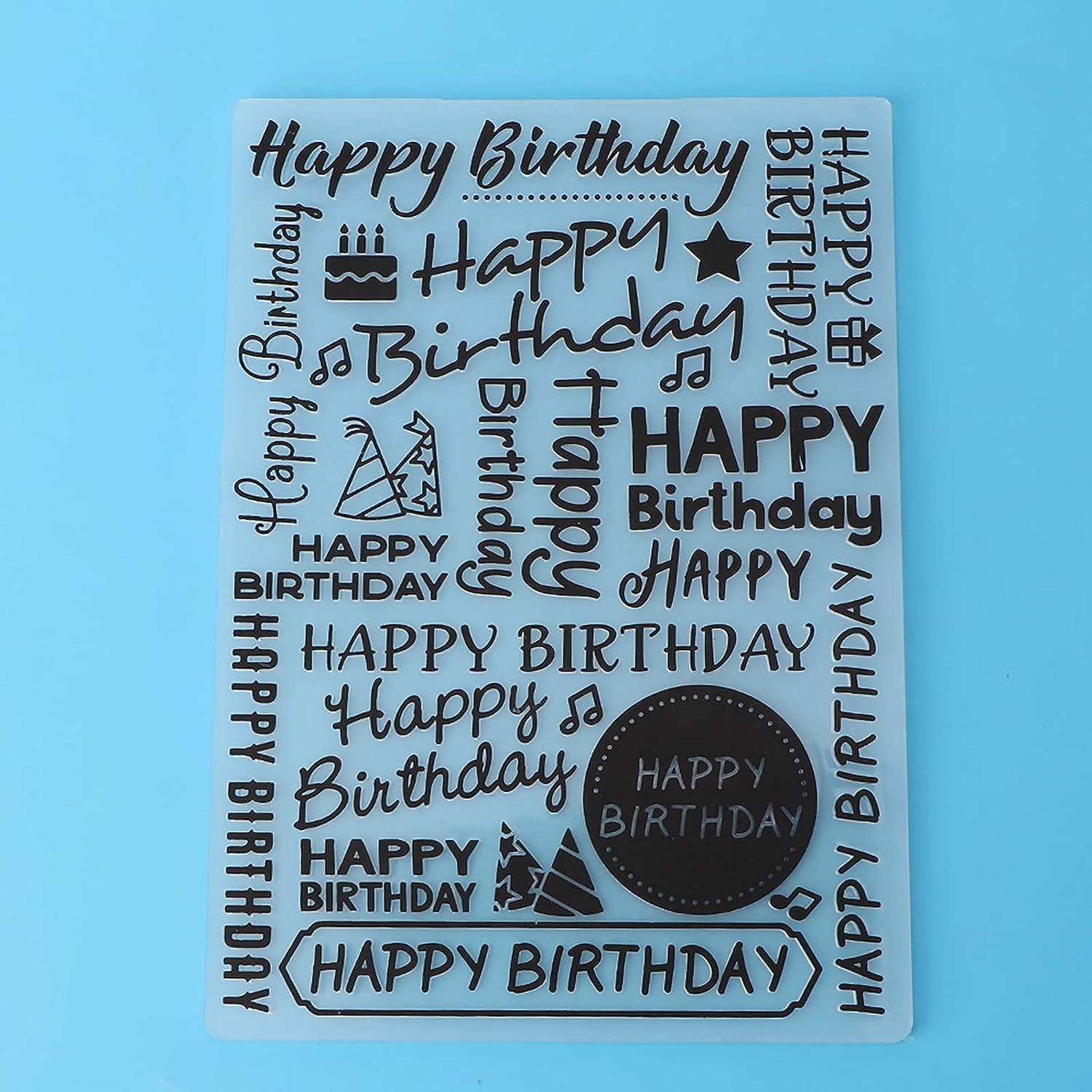 Embossing Folders Celeb ion DIY Handcraft Scrapbooking Stamp Cuttle