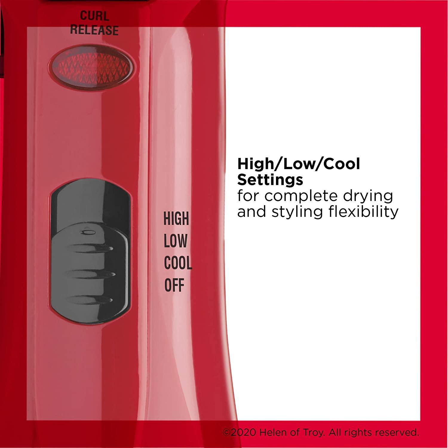 Revlon 1200W Perfect Style Hot Air Kit 3 Piece Set Style, Curl, and