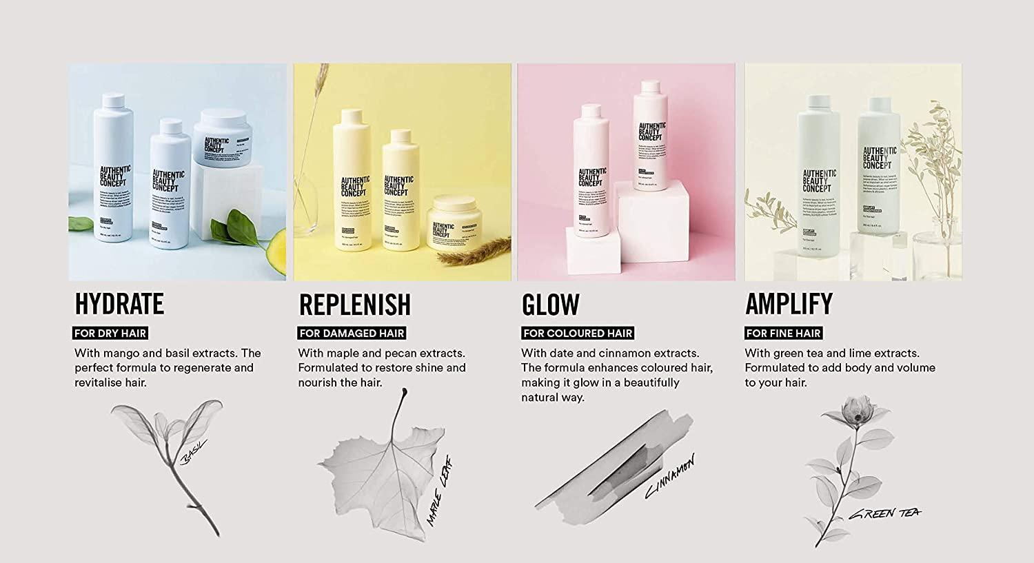 Authentic Beauty Concept Glow Mask for Color Treated Hair - 6.7 Fl