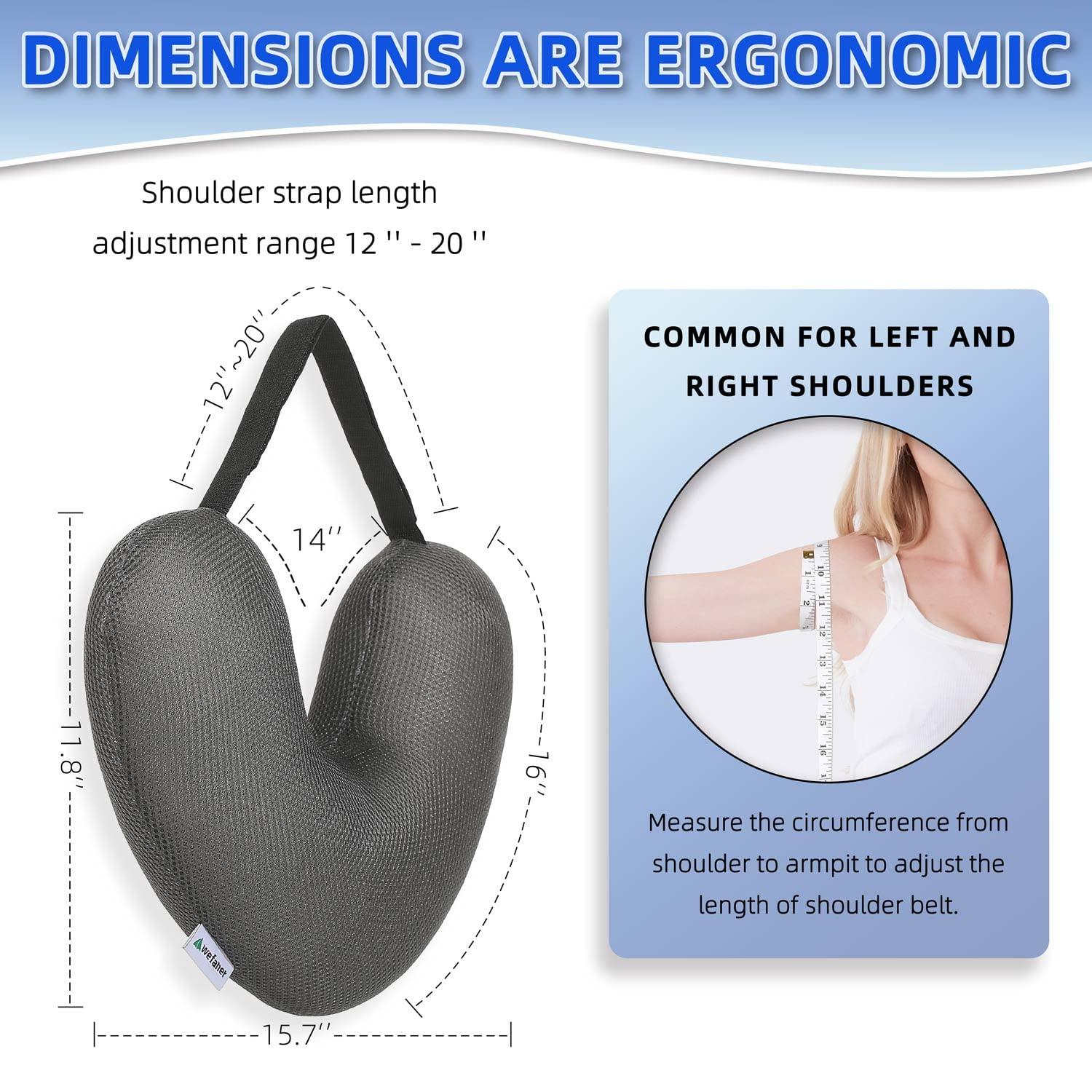 wefaner Mastectomy Recovery Pillow Breast Pillow Post Shoulder Surgery