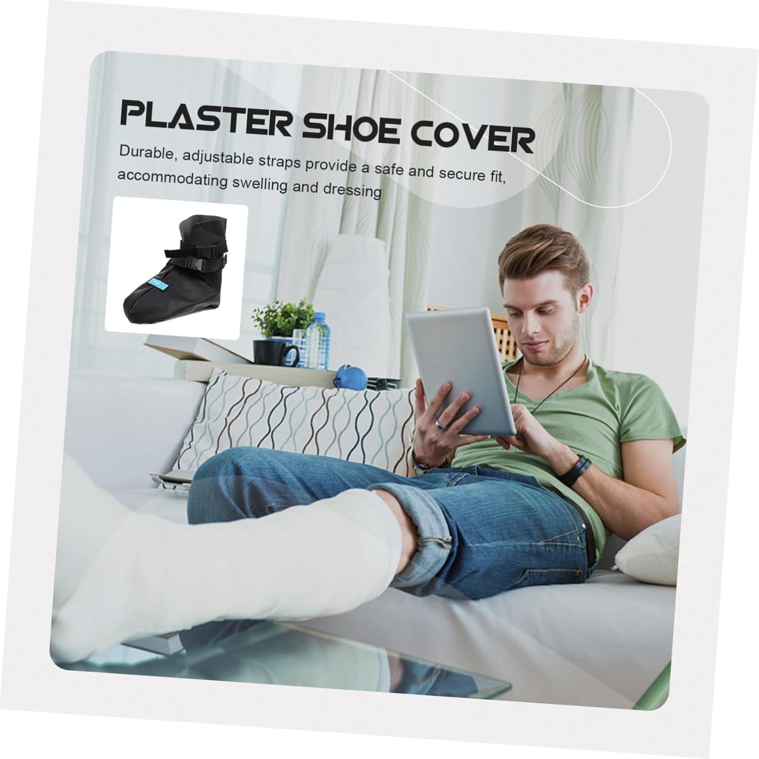 Buy ABOOFAN Plaster Warm Shoe Cover Walking Boot Fracture