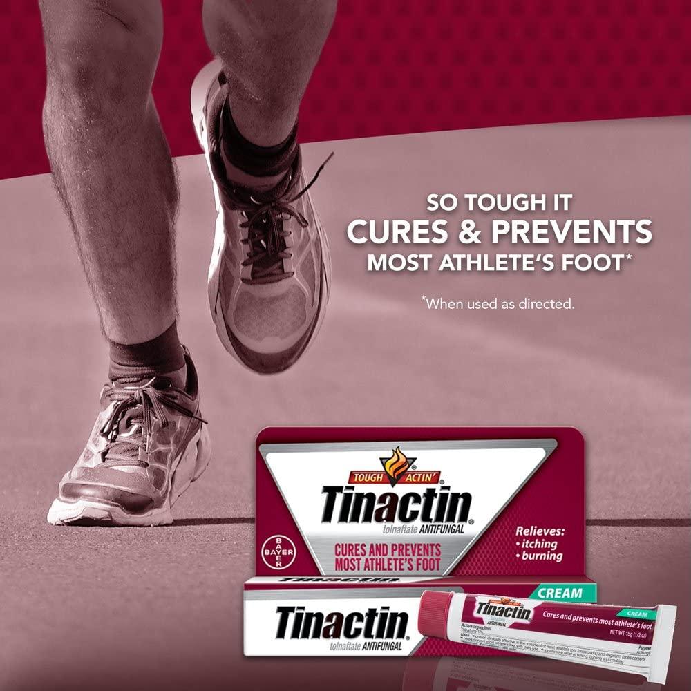 Tinactin Athletes Foot Cream Tolnaftate 1 Antifungal AF Treatment