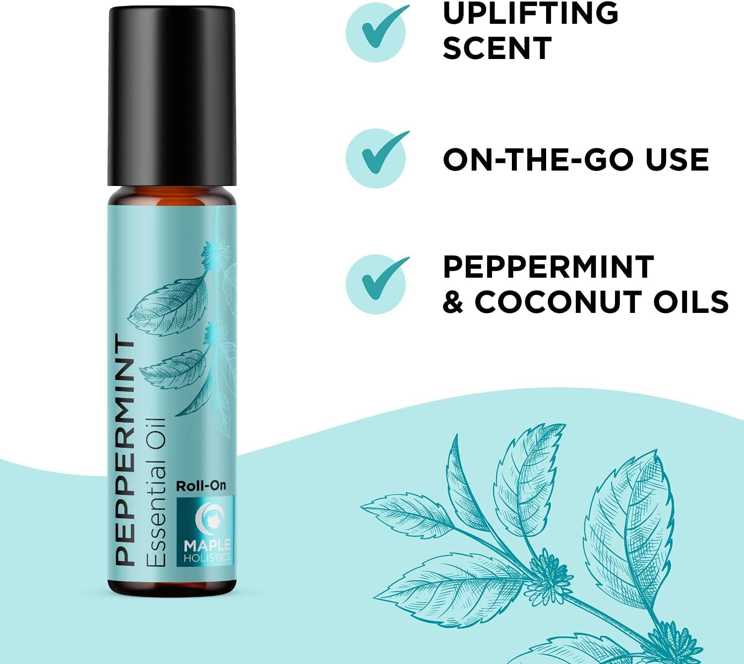Peppermint Essential Oil Roll On Pure Peppermint Oil Stick Travel