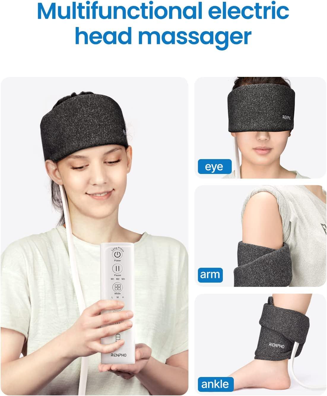 RENPHO Neck Shoulder Massager with Heat Eye Massager with Heat and Vibration