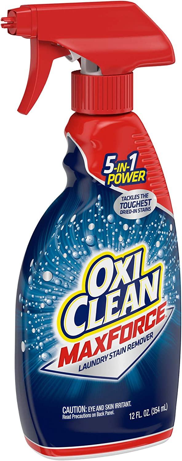 OxiClean MaxForce Laundry Stain Remover Spray 12 Fl. oz. Powerful