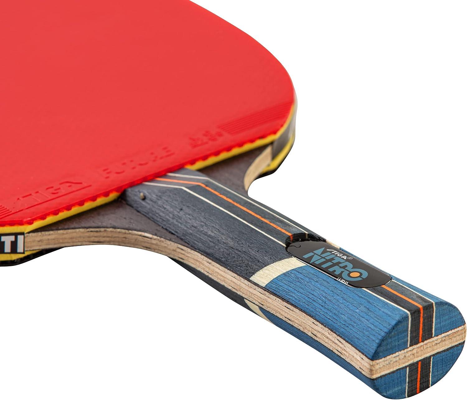 STIGA Nitro Performance Ping Pong Paddle 6Ply Light Blade 2mm