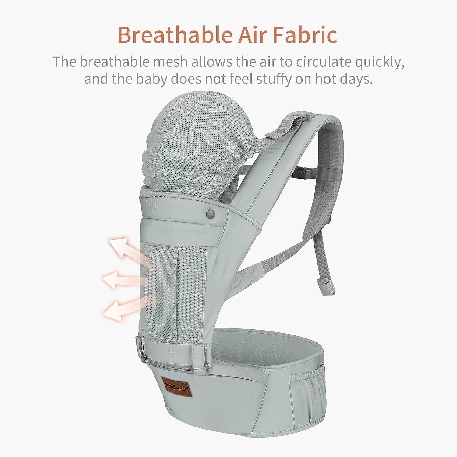 Baby Sling Carrier Bear , 6-in-1 Ergonomic Design For