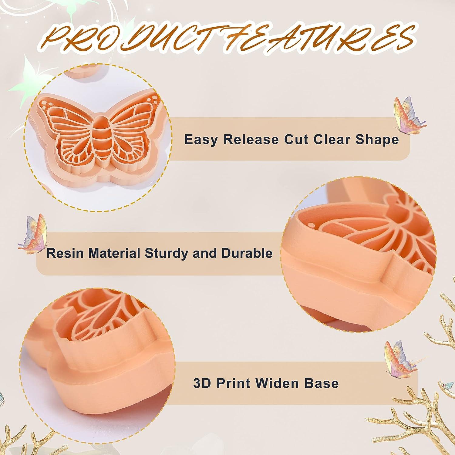 Puocaon Easter Polymer Clay Cutters - 15 Pcs Clay Cutters for Polymer