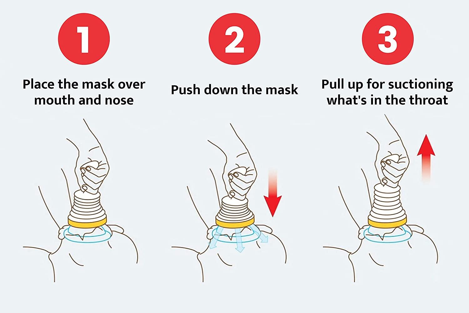 LifeVac Home and Travel Combo Kits Choking Rescue Device, Portable