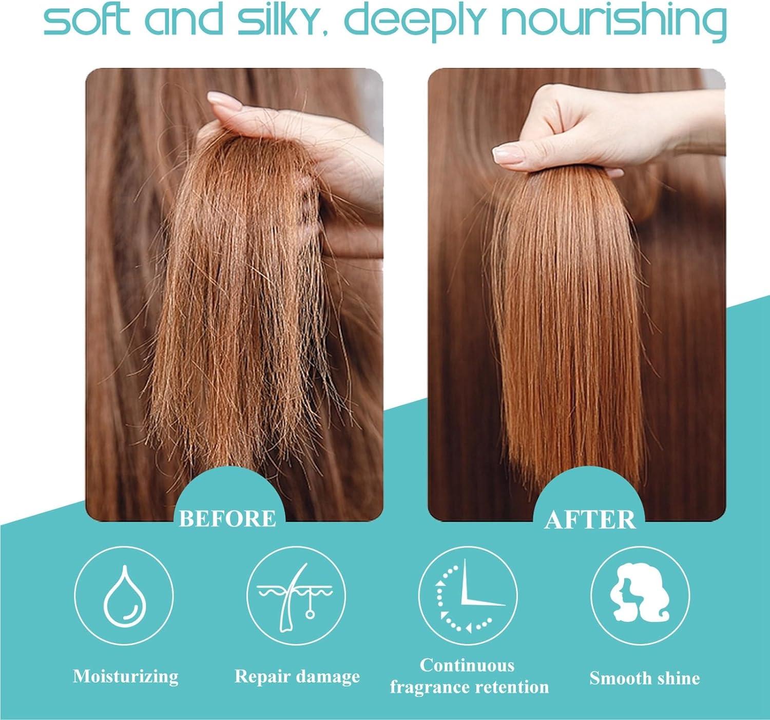 Silky Smooth Hair Straightening Cream for Women Protein Enriched