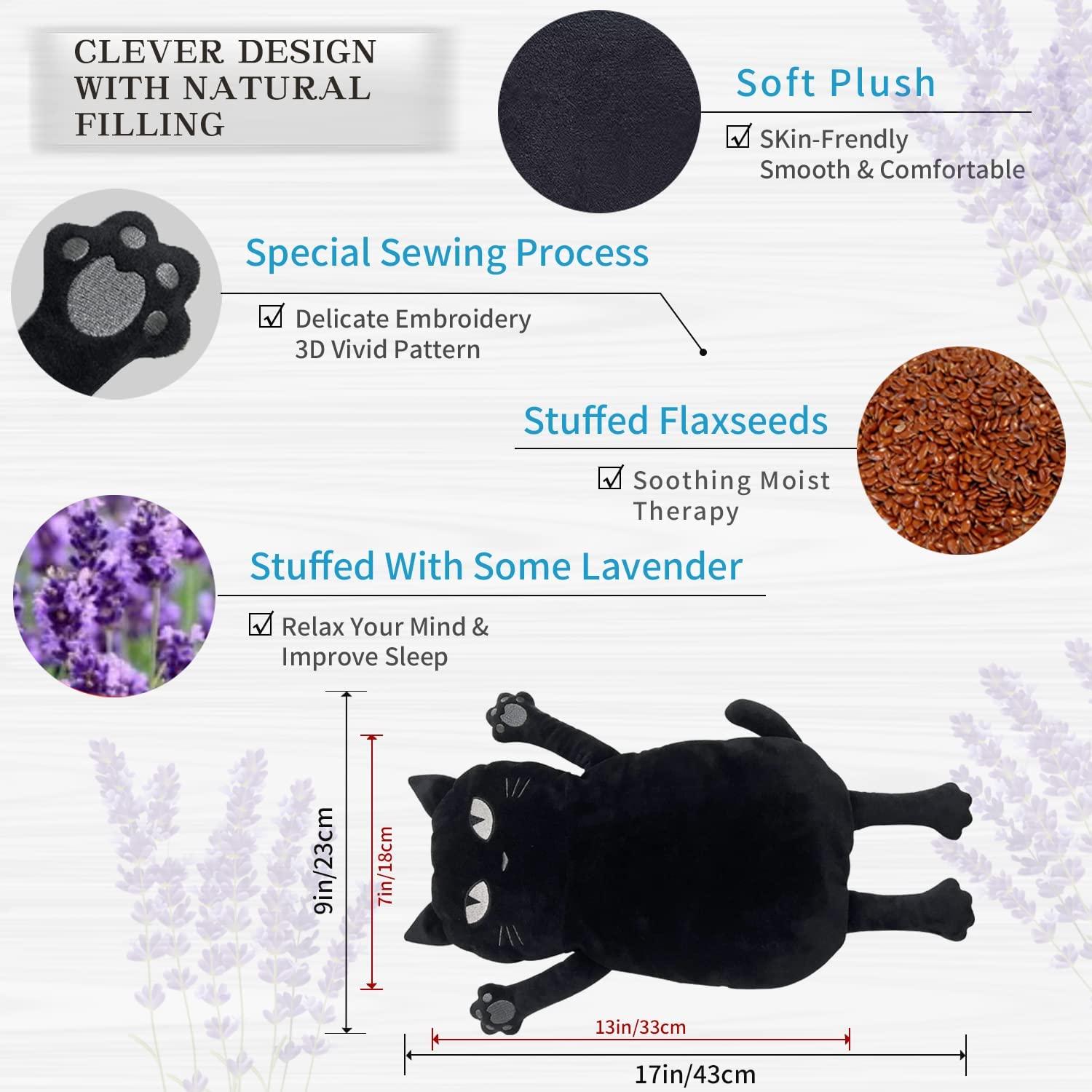 Microwave Heating Pad for Pain Relief, 9" x 17" Microwave Heating Pads