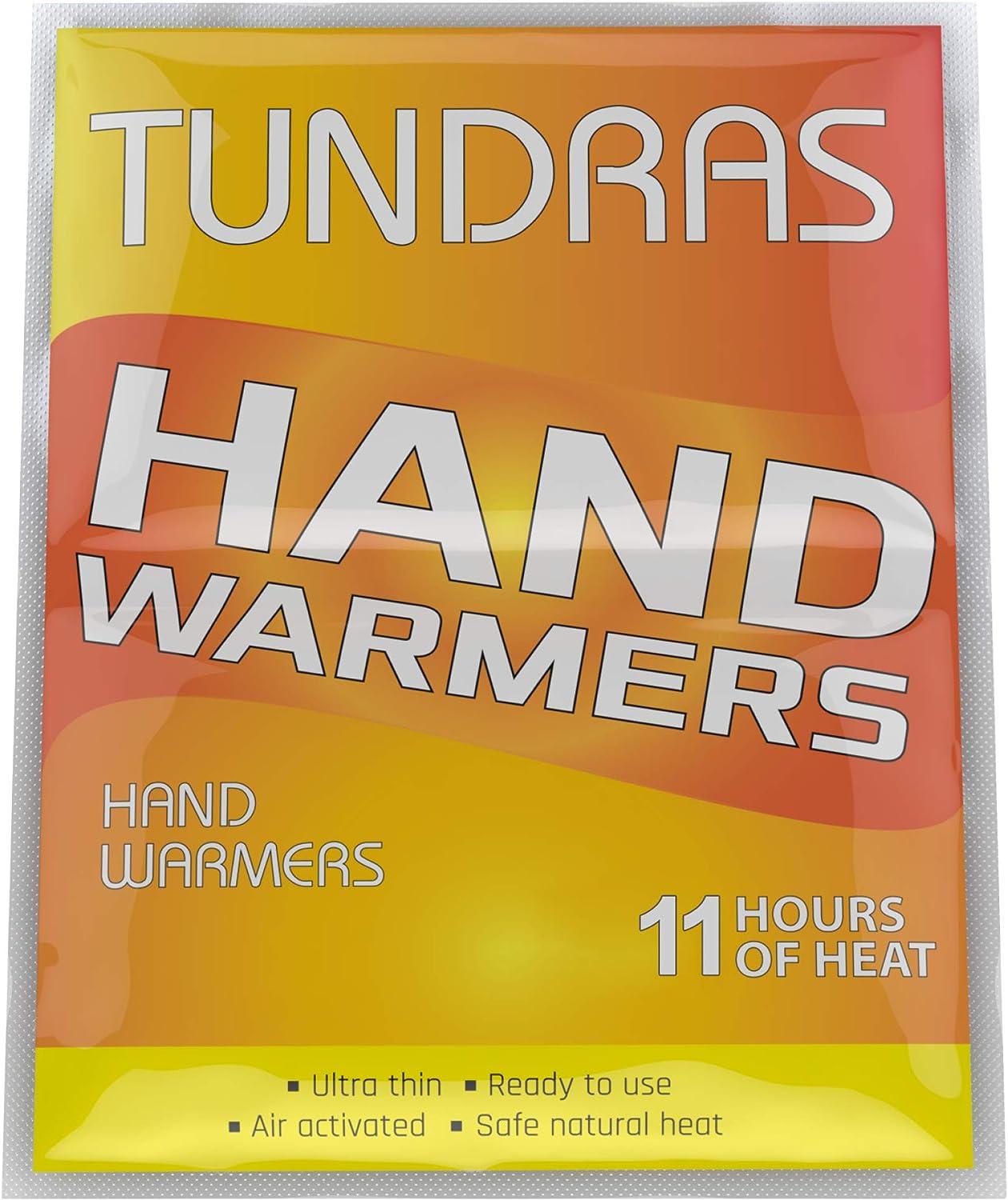 Hot Hand Warmers 11 Hours 40 Count, Natural & Odorless Single Use Heat Packs for Hands, Toes