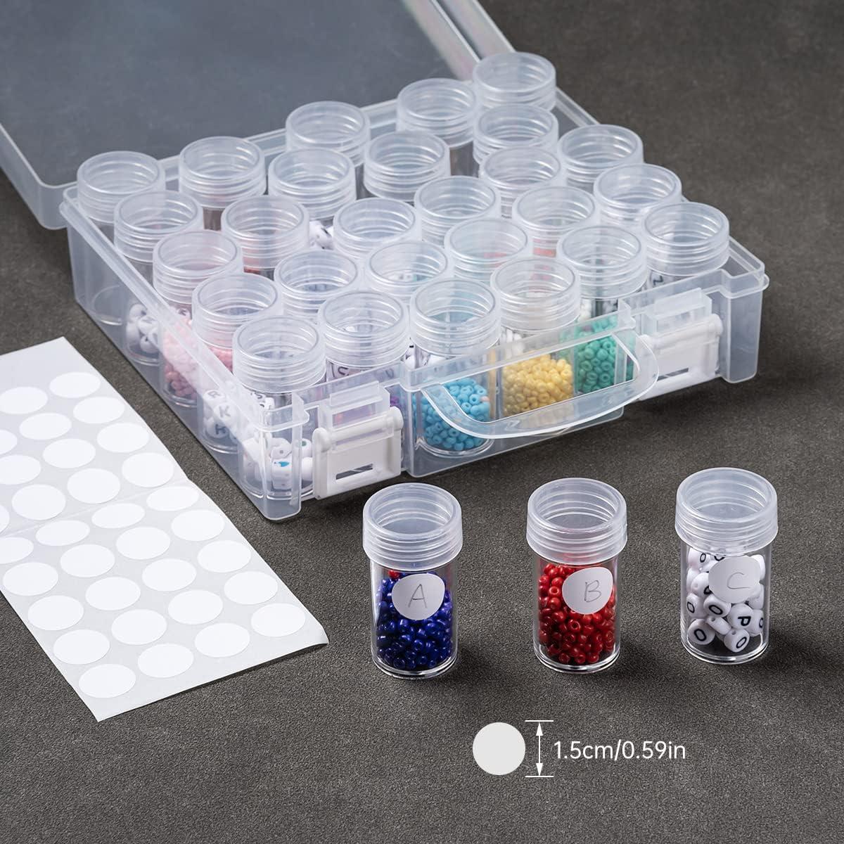 1 Pack Bead Organizer & Craft Storage Containers with Lids - Diamond ...