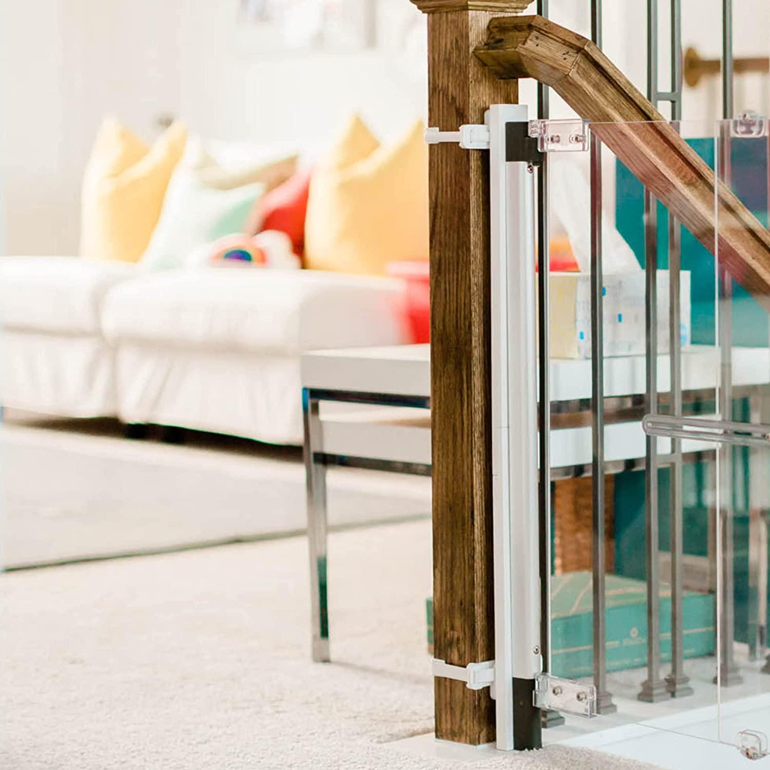 Qdos Universal Stair Mounting Adapter for All Baby Gates Slate