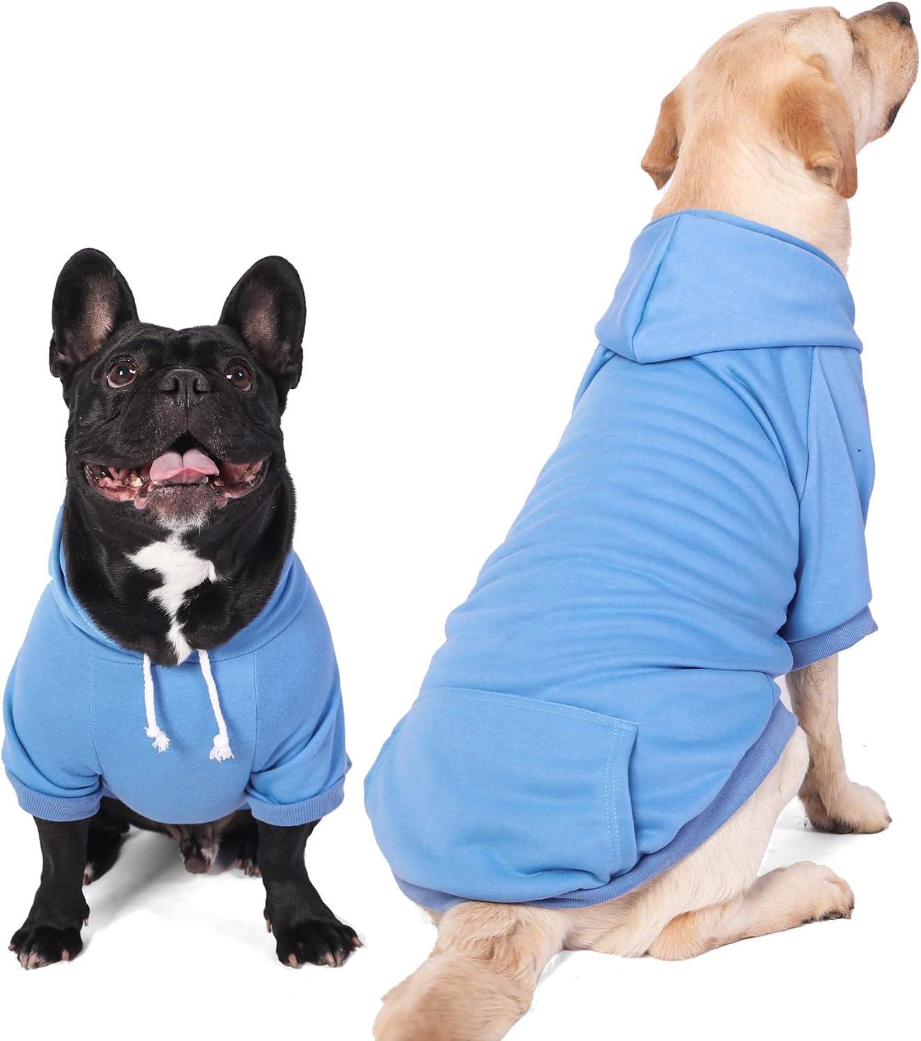 Furryilla Pet Clothes for Dog Dog Hoodies Sweatshirt with Leash