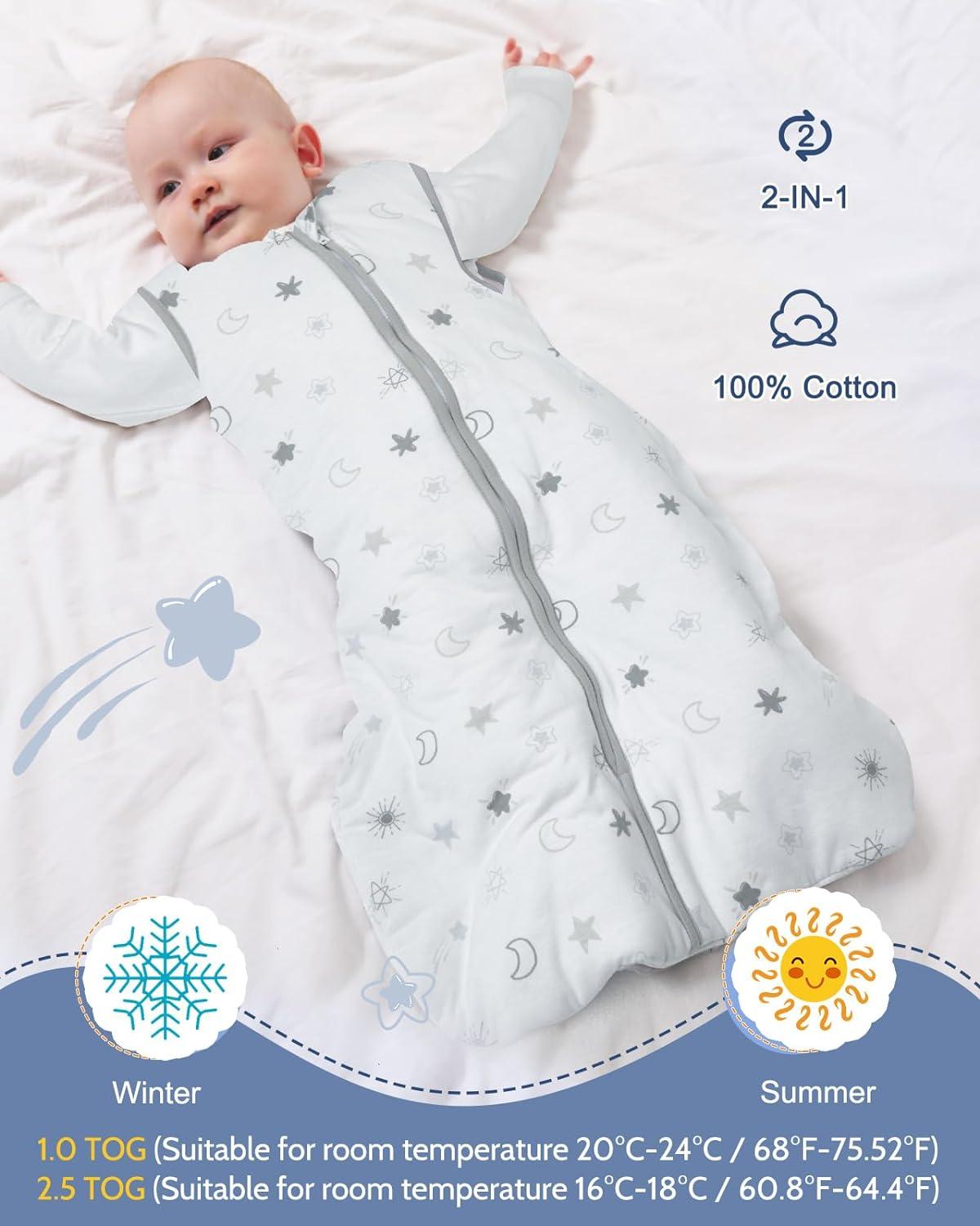 Newborn Sleep Sack Organic Baby Sleeping Bag Pure Earth