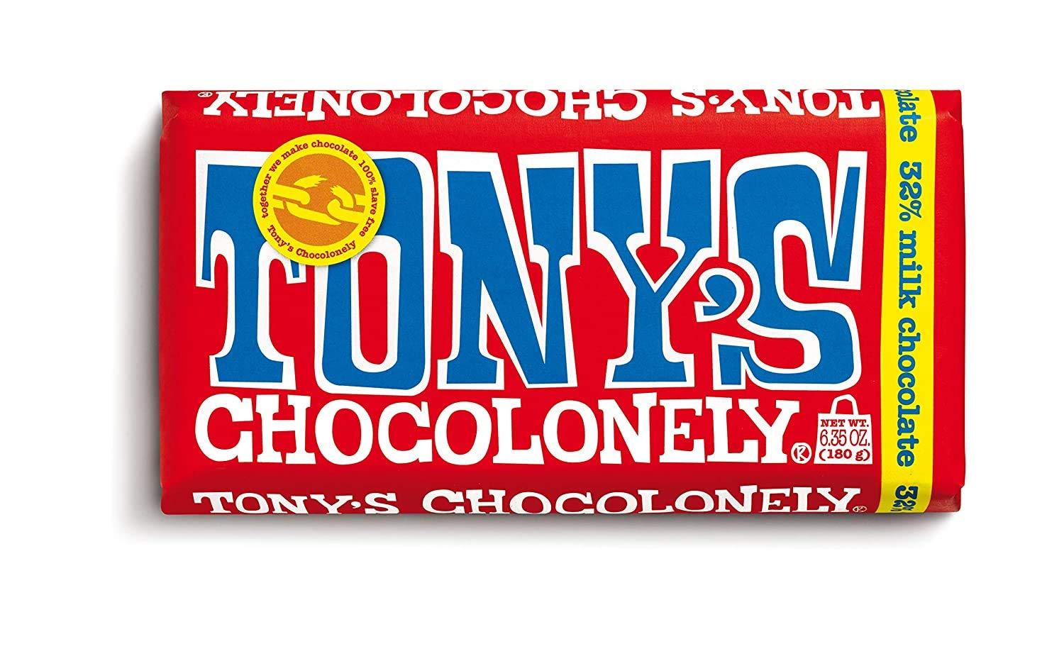 Tonys Chocolonely Veriaty Bundle 8 flavors (6 35oz) In Sanisco Packaging