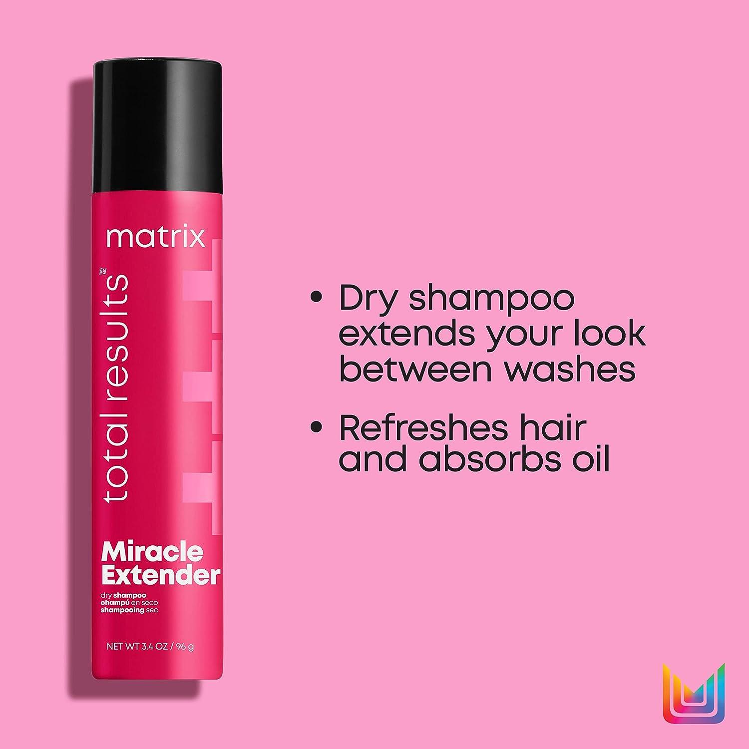 Matrix Miracle Extender Dry Shampoo Refreshes Hair & Absorbs Oil
