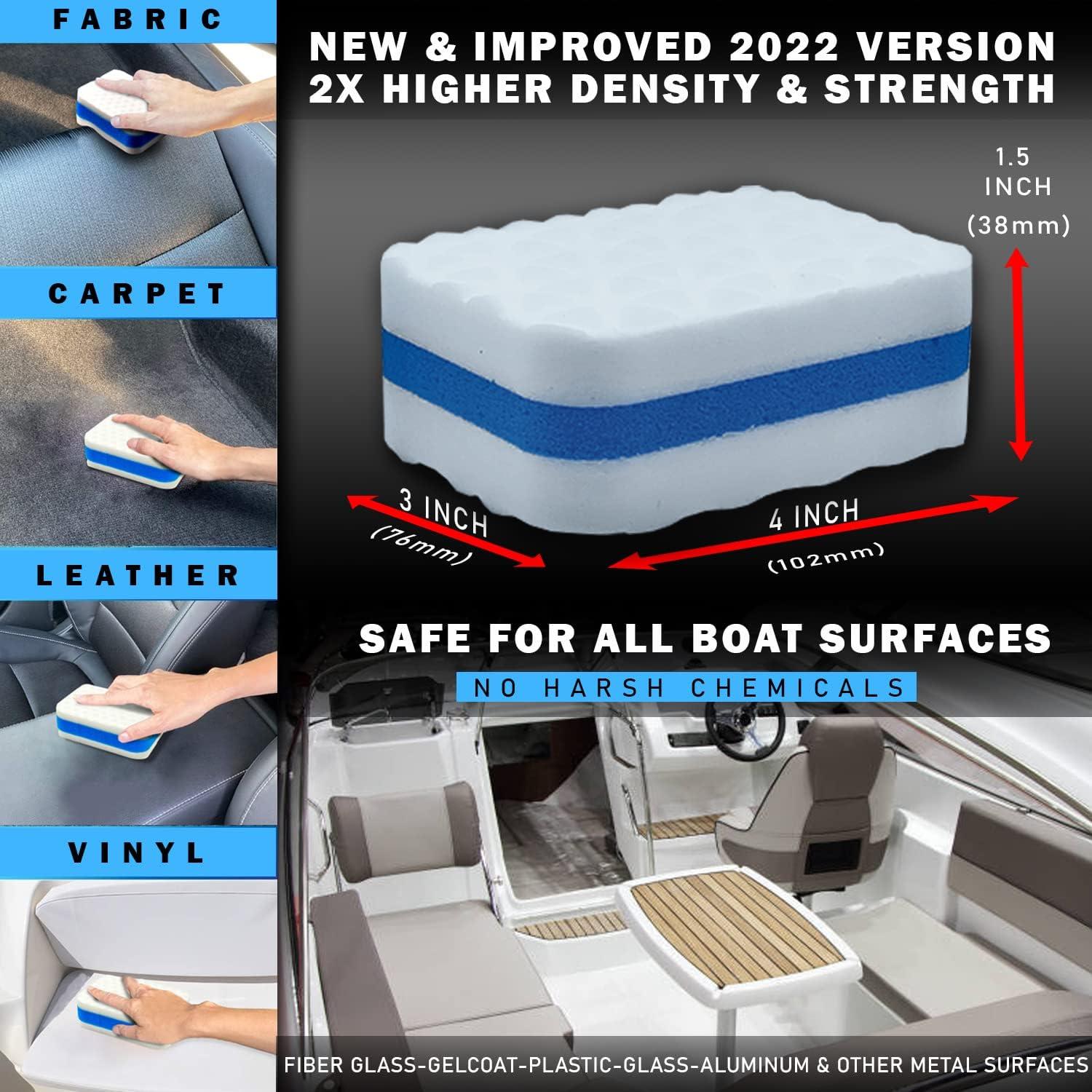 WavesRx Marine Grime & Scuff Remover Pads (Boat Erasers) Cleaning