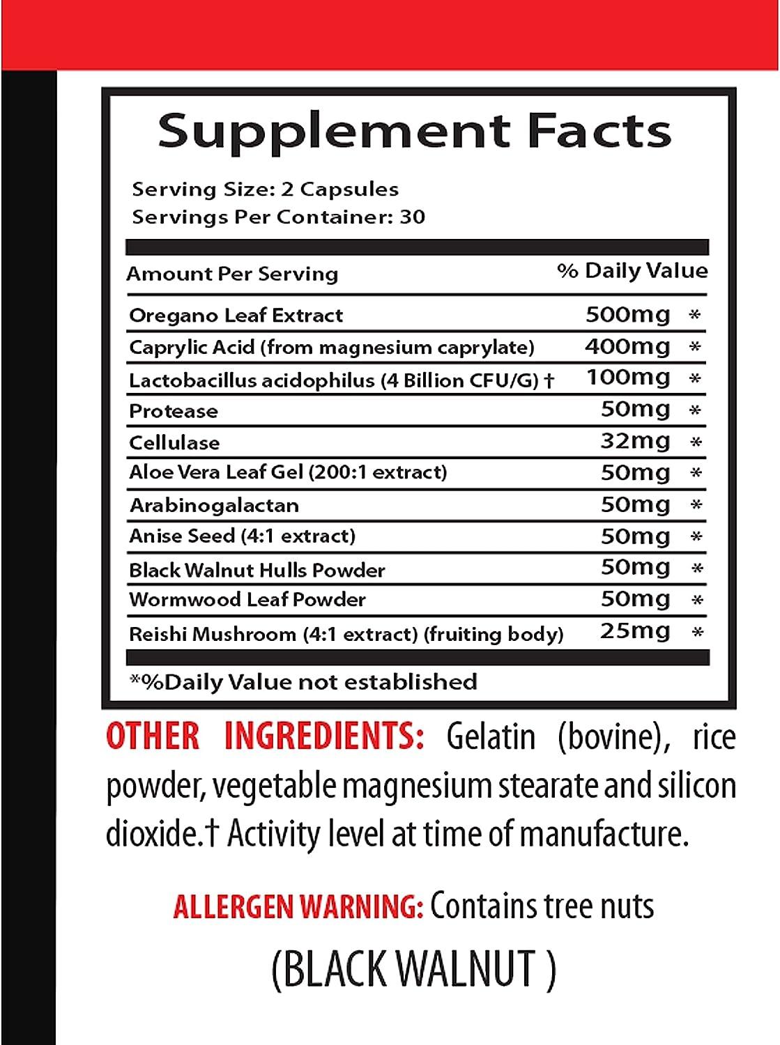 candida supplement candida support CANDIDA AWAY COMPLEX wormwood