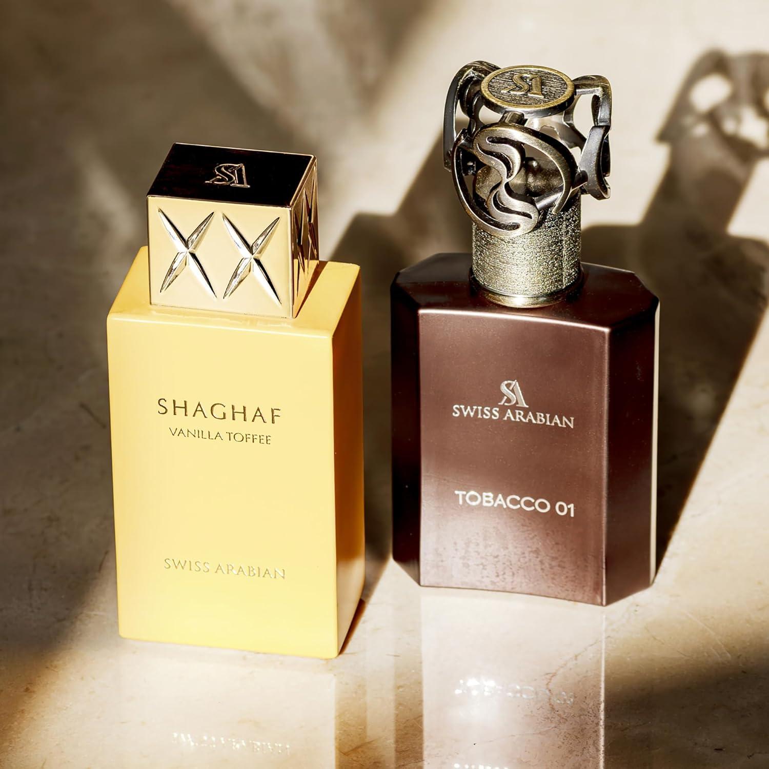 tobacco 01 swiss arabian Swiss Arabian Tobacco 01 - Arabian Perfume for Men and Women - Extrait de  Parfum - Long Lasting Perfume - Travel Perfume - Unisex Fragrance - 1.7 oz  | Buy Now with Express International Delivery