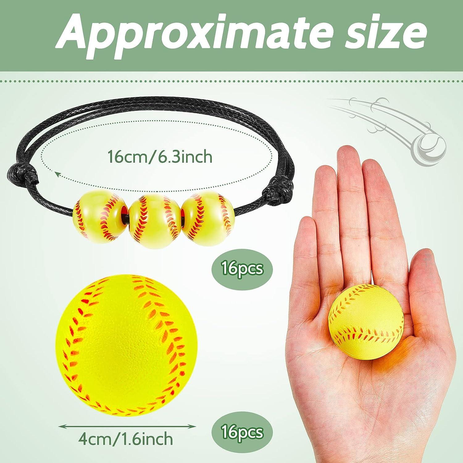 Buy 36 Pieces Softball Bracelet Softball Party Favors Motivational