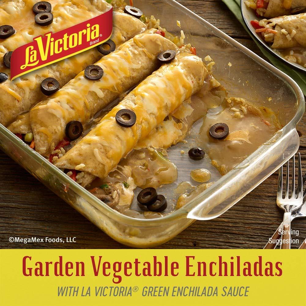 La Victoria Sauce Green Chile Enchilada Retail 19 Ounce Cans (Pack of 12)
