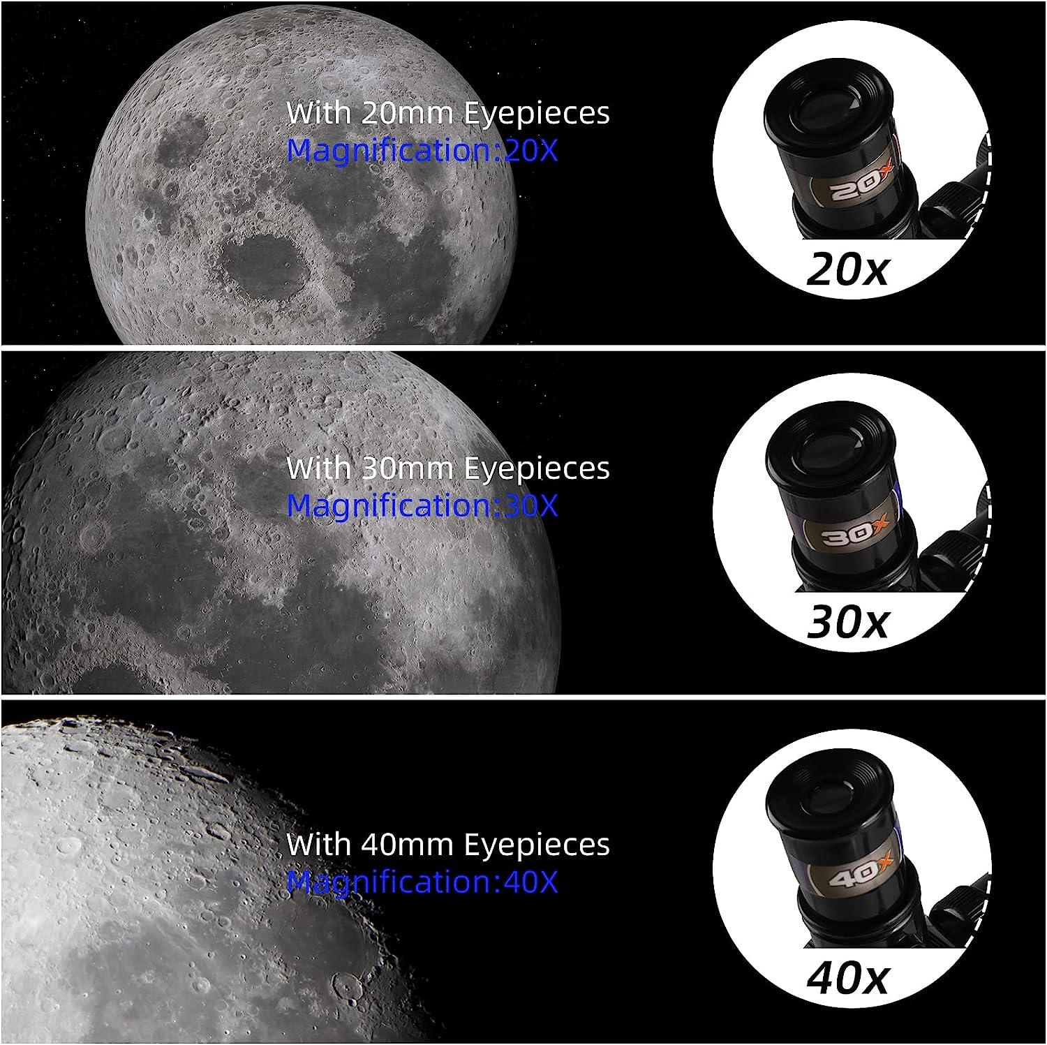 40x magnification telescope hotsell