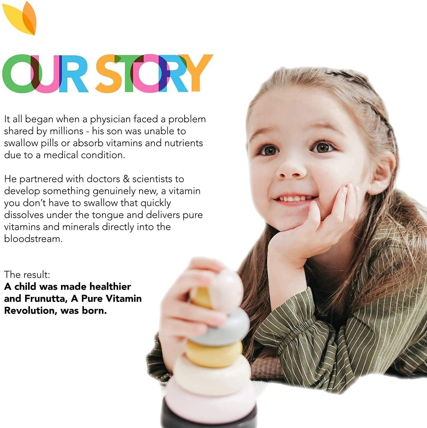 Frunutta Vitamin B12 Cyanocobalamin Under The Tongue Instant Dissolve