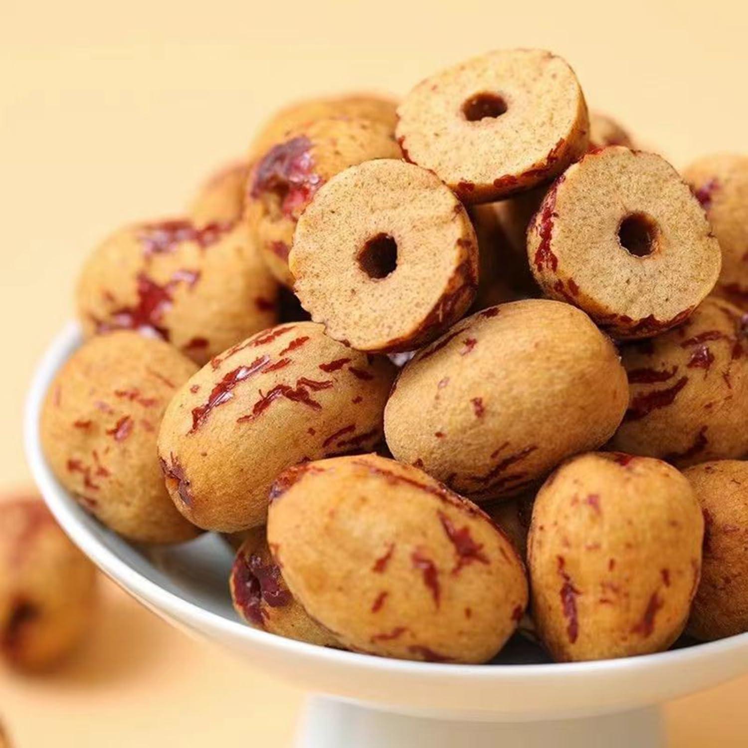 Crispy Jujube Dates 200g Hollow peelless jujube Snack Dried Jujube