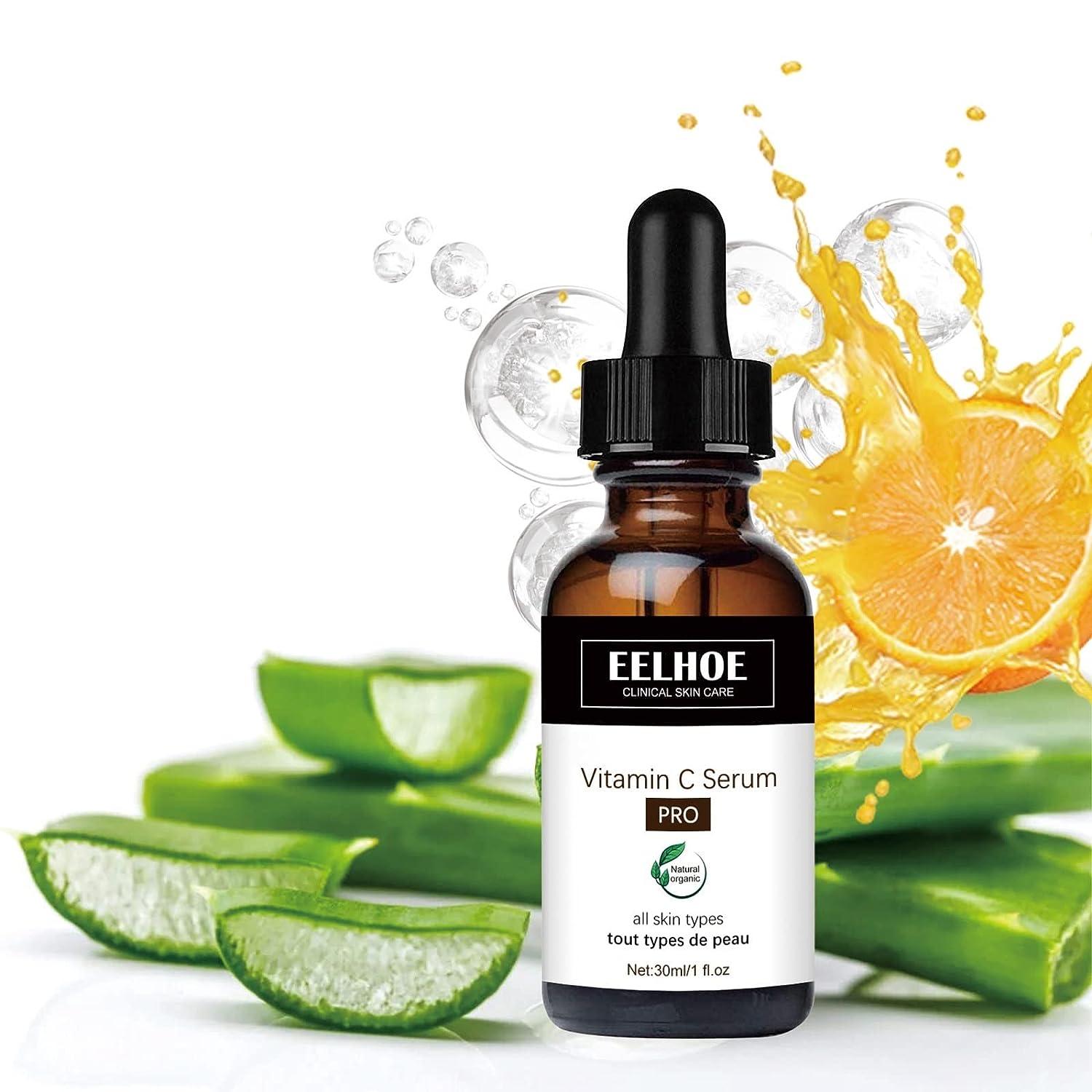 EELHOE Eternity Vitamin C Serum Set - Collagen Boost Anti Aging Treatment  for Face with Hyaluronic Acid - Dark Spots Corrector | Buy Now with Express  International Delivery