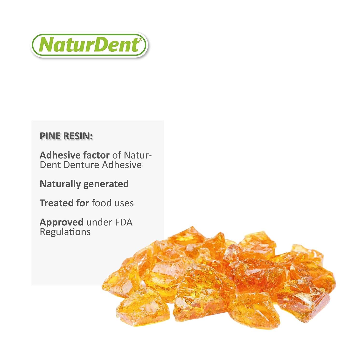 Natural Strong Denture Adhesive NaturDent Holds Dentures Longer