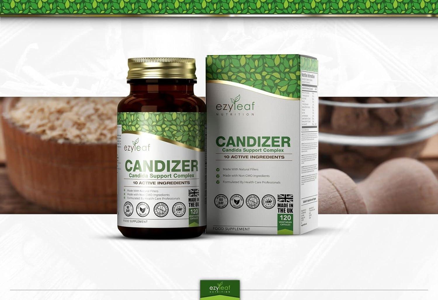 CANDizer Candida Support Capsules with Grapefruit Seed Extract & Olive
