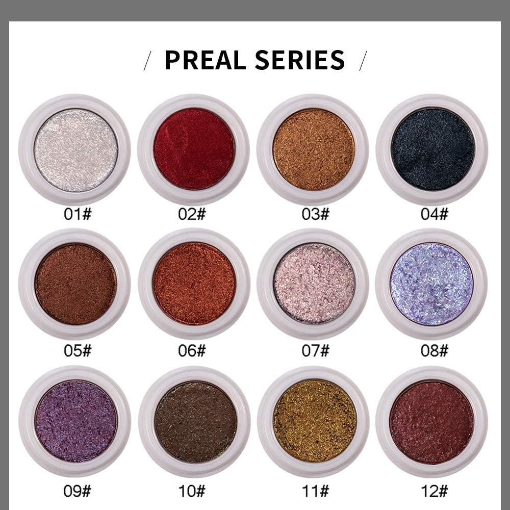 16 Color Eyeshadow Pearly Mashed Potatoes Beginner Glitter Spray for Clothes