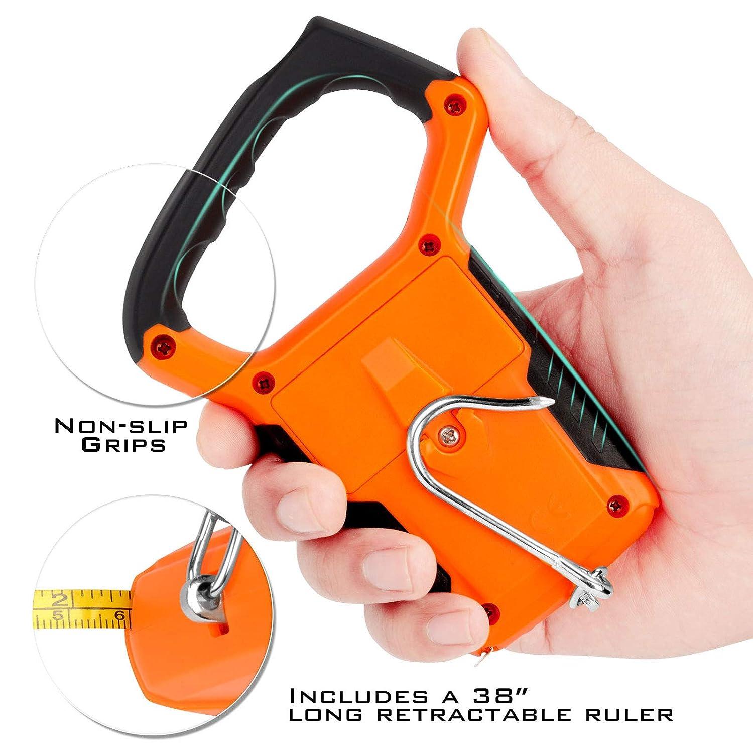 KastKing Fish Scale with Floating Lip Gripper, Water Resistant, Dual