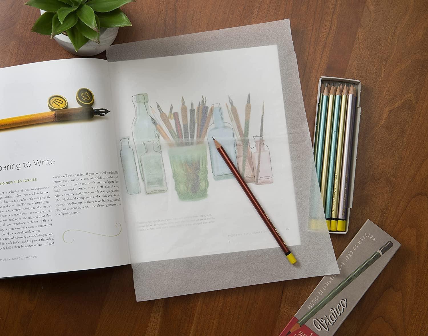 Bienfang Sketching & Tracing Paper Roll, White, 12 Inches x 50 Yards (2