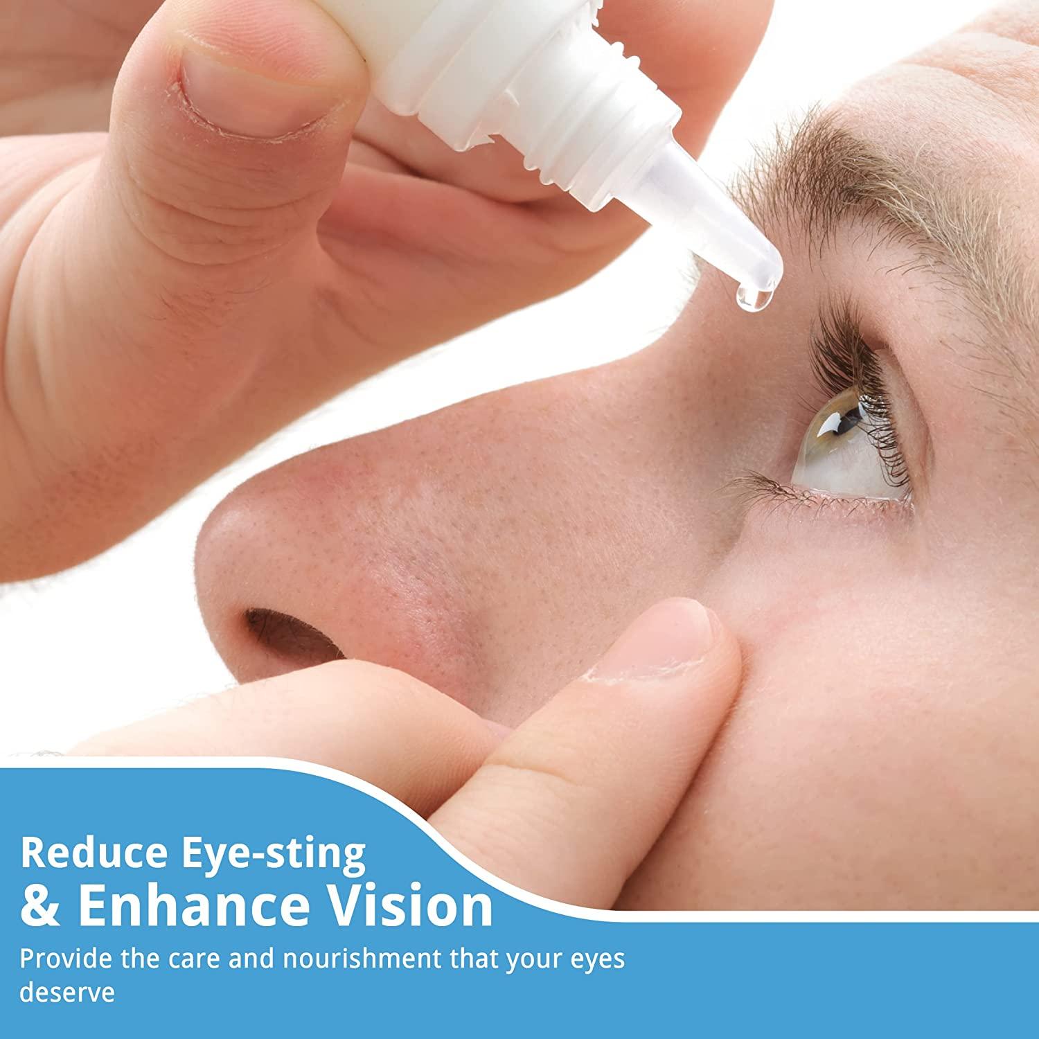 Vision Clarity Eye Drops 1 Carnosine Antioxidant Lubricants for Dry