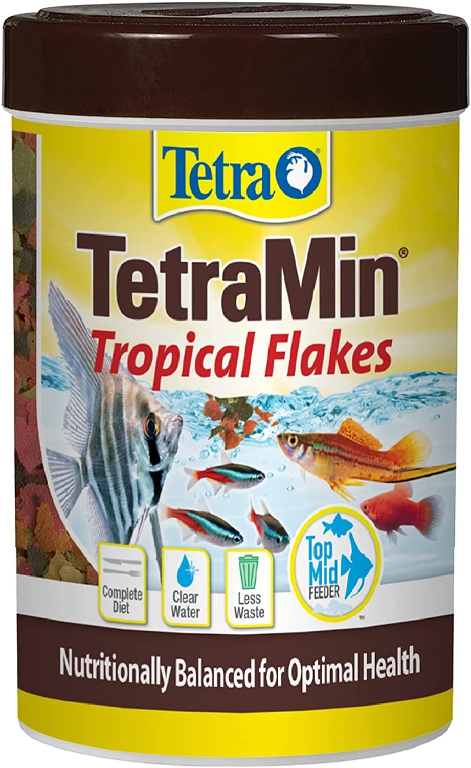 TetraMin Tropical Fish Flake Food Nutritionally Balanced