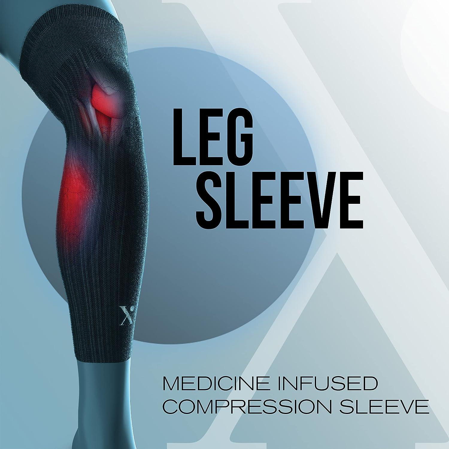 Pain Relieving Lower Leg Compression Sleeve for Men & Women
