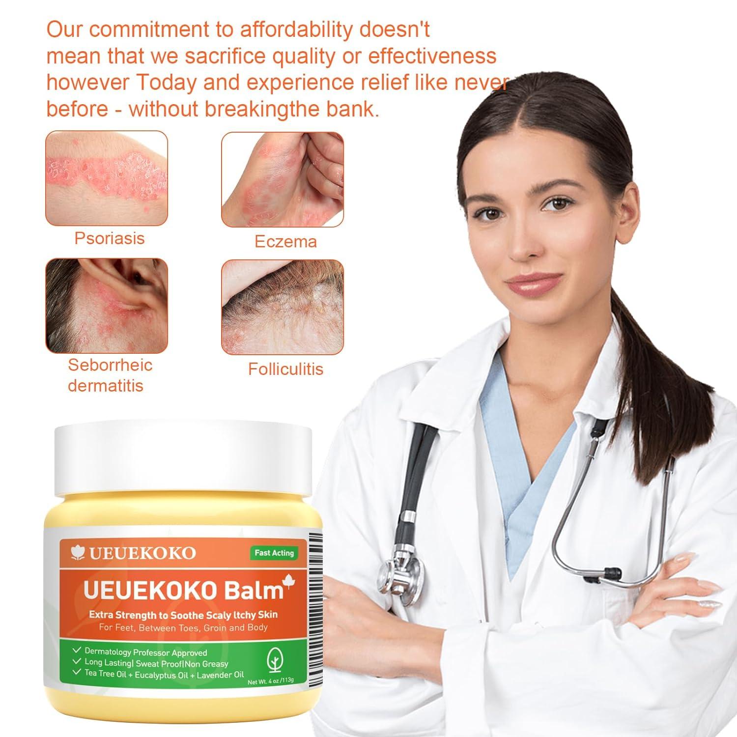 Heat Rash Cream for Eczema, Psoriasis, and Itchy Skin 4 Fl Oz (Pack of 1)